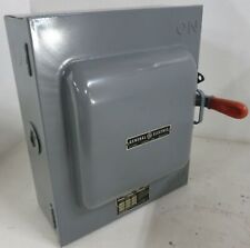 General Electric 100 Amp 600v Hd Tc35363 Double Throw Switch Manual Transfer Ge
