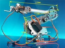 6dof Mechanical Arm Robot Clawservo For Robotics Arduino Diy Kit Unassembled