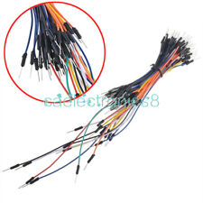 65pcs Male To Male Solderless Flexible Breadboard Jumper Cable Wires For Arduino