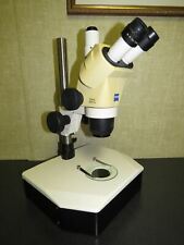 Zeiss Stemi 2000c Stereo Microscope With Tlb3000 Transmitted Light Base