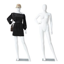 Female Full Body Realistic Mannequin Display Head Turns Dress Form Withbase