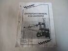 Yetter 6150 Series Markers Set Up Installation Operator Manual Parts List