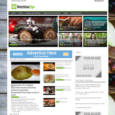 Fully Automated Nutrition Video Website