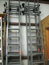 Steel Cotterman Company Industrial Rolling Ladder Rated 300 Pounds