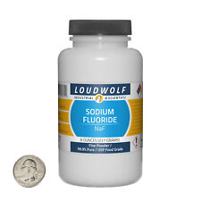 Sodium Fluoride 8 Ounce Bottle 999 Pure Usp Food Grade Fine Powder Usa