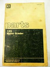 Caterpillar 12g Motor Grader 61m2629 Up Veh 3n34801 Up Eng Parts Book Sebp1076