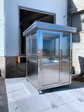 304 Stainless Steel Guard Shack Security Booth Prefab Building Portable Booths