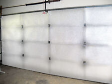 Nasa Tech White Reflective Foam Core 2 Car Garage Door Insulation Kit R8 7x18