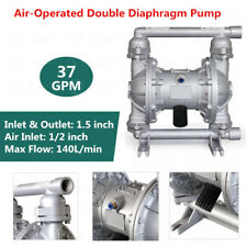 Air Operated Diaphragm Pump Double 15 Inch Inlet Amp Outlet37gpm Petroleum Fluid