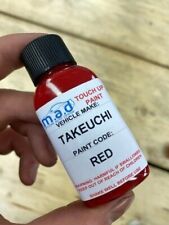 Red Touch Up Paint For Takeuchi Tb210 Tb216 Tb219 Micro Mini Digger Excavator