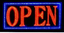 Open Sign Vivid Attention Catcher Animated Led Neon Business Light Classic Look