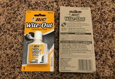 Bic Wite Out White Out Correction Fluid Quick Dry New In Package Free Shipping