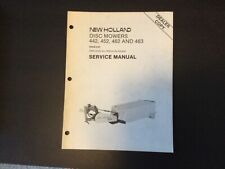 New Holland 442 452 462 463 Disc Mower Service Manual