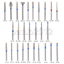 10pack 50pcs Dental Diamond Burs Drill For Nsk High Speed Handpiece 27 Types