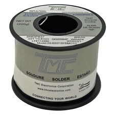Eutectic Solder Wire 6337 0031 08mm 22 Rosin Core 044lb 200g 7oz Tmc