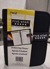 Mead Five Star Student Planner Black Cover 50260