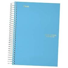 Spiral Notebook 5 Subject College Ruled Paper 180 Sheets Small 9 12 X