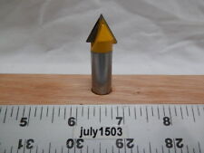 1 New 58 D 60 V Groove Carbide Tipped Router Bit 12 Shank Sign T4