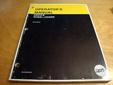 New Holland Lw270b Wheel Loader Operators Owners Manual Nh Oem