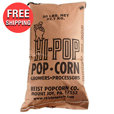 Commercial Wholesale 50 Lb Bulk Bag Hi Pop Large Butterfly Popcorn Kernels Usa