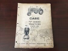 Case Model V Series Tractor Parts Catalog
