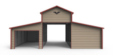 32x21 All Steel Horse Barn Garage Installed Free Delivery Prices Vary