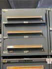  Stanley Vidmar 3 Drawer Tool Cabinet 30 Wide X 27-34 Deep X 33 High