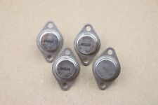 Lot Of 4 Nos Vintage Rca 2n6371 Power Transistor To 3 Silicon 15a 40v Npn