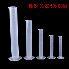 Clear Measuring Plastic Graduated Cylinder Cup 10251002505001000ml