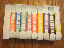 100 Self Sealing Currency Straps Money Bill Bands Pmc Company Brand