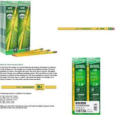 Ticonderoga 96 Ct Woodcase Pencils Hb 2 Yellow Barrel With Eraser School Supply