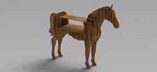Artcam Vectors Horse Table Shelf Router Laser Cnc Dxf Files Woodworking