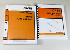 Case 1845 Uni Loader Skid Steer Service Manual Parts Catalog Shop Book Overhaul