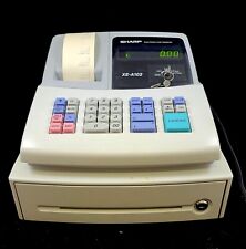 New Listingsharp Xe A102 Electronic Cash Register Complete With Keys No Manual Tested