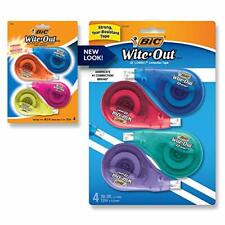 Wite Out Brand Ez Correct Correction Tapewhitefasttear Resistant Tape4 Count
