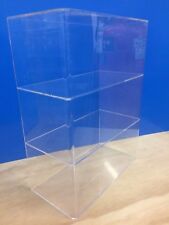 Ds Acrylic Lucite Countertop Display Showcase Cabinet 12 X 6 X 16h 2 Shelves