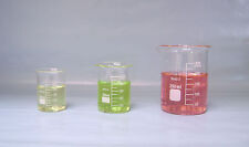 Beaker Set 250ml 100ml 50ml Griffin Borosilicate Glass Lab New Beakers