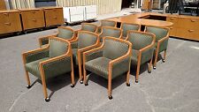 Conference Room Or Guest Chairs Wood 4 Leggedcasterswheels Wedeliverlocallyca