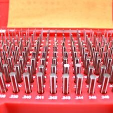 Hfsr 190 Pcs 061 250 M1 Class Zz Steel Pin Gage Set Plus