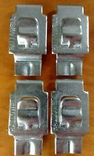 4 Hallowell Steel Shelf Support Clips Brackets For Commercial Metal Shelving