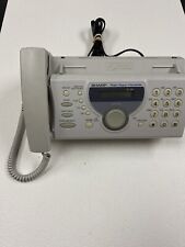 Brand Sharp Ux P115 Plain Paper Fax Machine Phone Copier Facsimile Untested