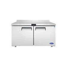 Atosa Usa Mgf8410gr 60 Two Section Worktop Refrigerator 172 Cu Ft