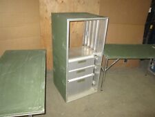 Job Box 26x26x53 Al Garrett Portable Work Station Office Cabinet Desk Case G2