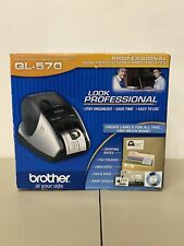 New Listingbrother Ql 570 Professional Thermal High Resolution Label Printer With Power Cord