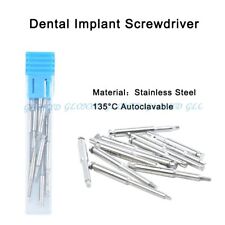 12pcsset Dental Implant Screw Driver Tools Kit For Low Speed Handpiece 235mm