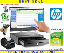 Hp Touch Screen Point Of Sale System With Quickbooks Pos Pro 190