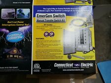Connecticut Electric Egs107501g2kit 30 Amp Manual Transfer Switch Kit