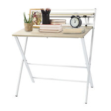 Wooden Folding Writing Table Computer Desk Pc Laptop Home Office Furniture