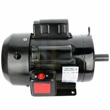 Air Compressor Electric Motor 5 Hp 184t Frame Single Phase 208 230 Volt Tefc
