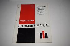 International 500 Cyclo Planter 4 6 8 12 16 Row Operators Manual